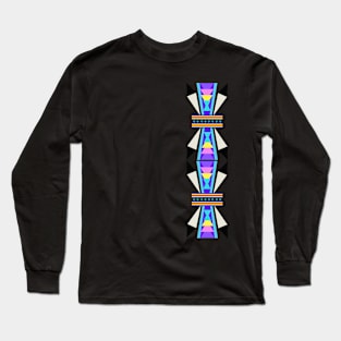 Feather Tribal Design Long Sleeve T-Shirt